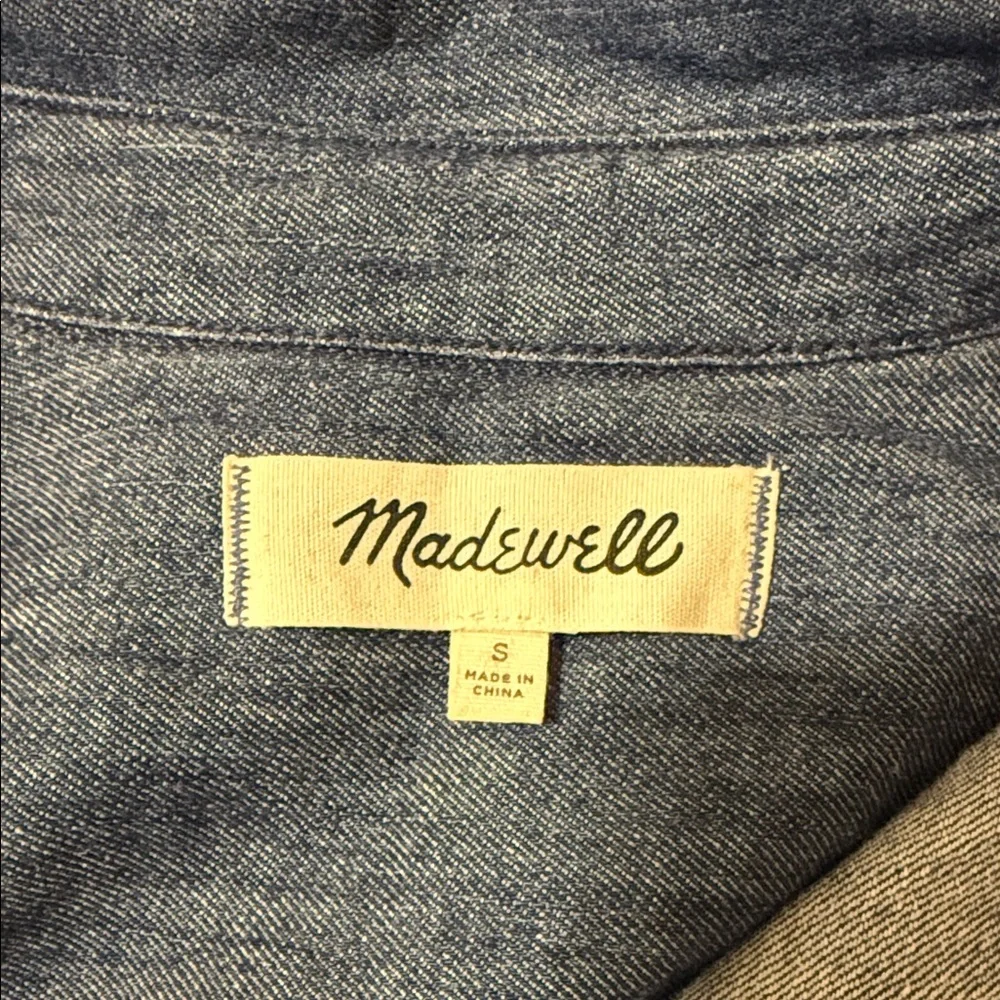 Madewell Courier Denim Shirt Dress - Picture 3 of 4